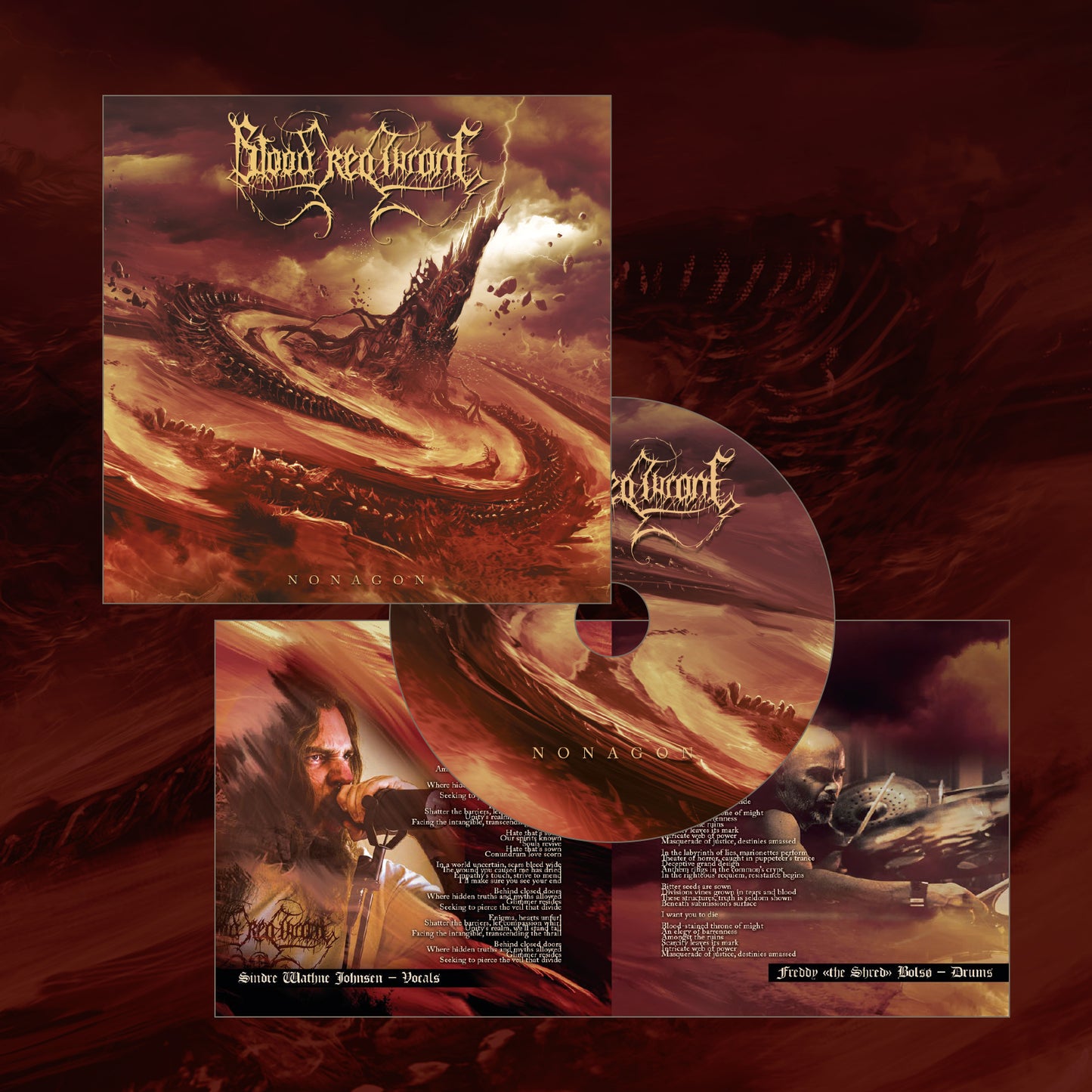 Blood Red Throne "Nonagon" CD