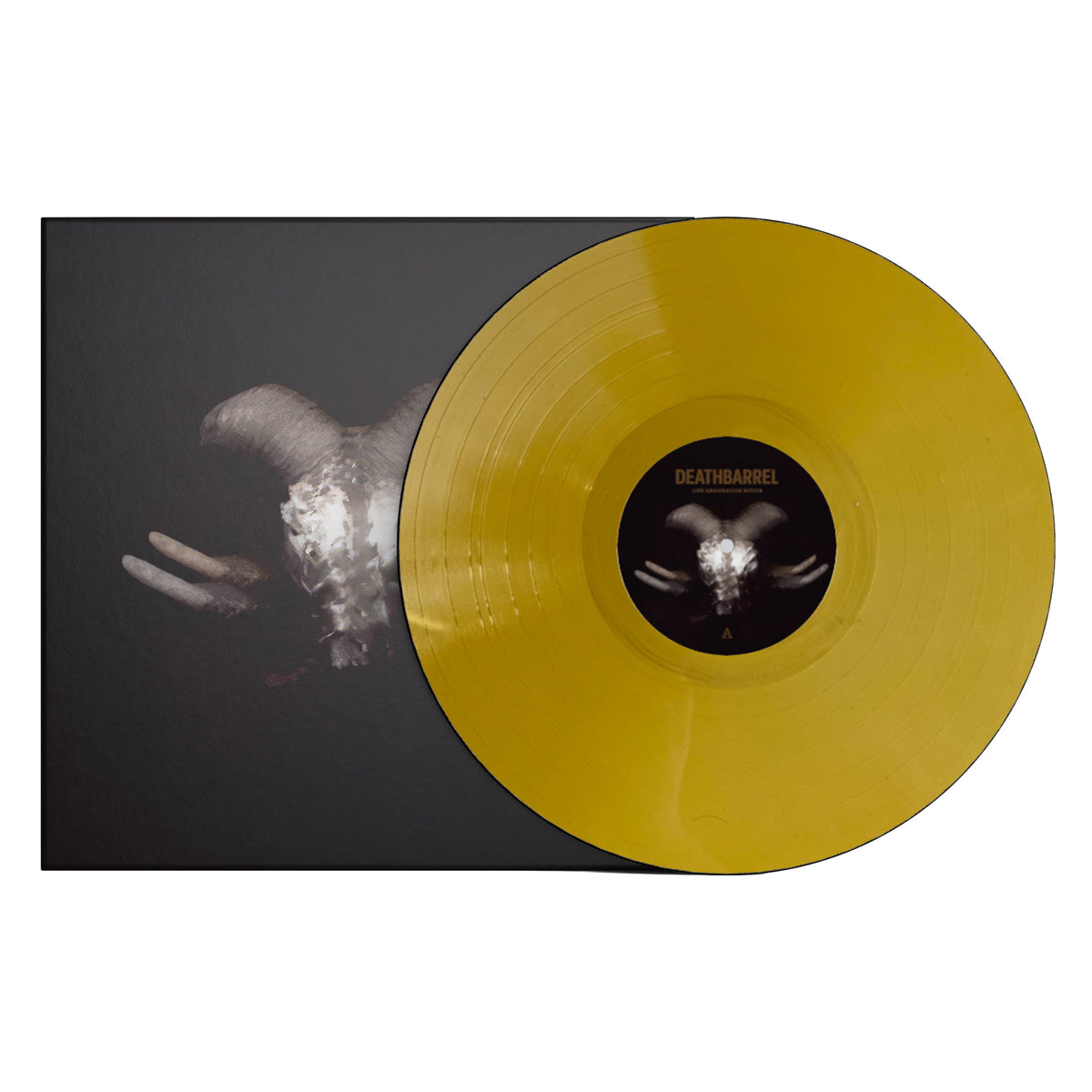 Deathbarrel "Life Resignation Notice (Ltd. edition gold vinyl)" Limited Edition 12"