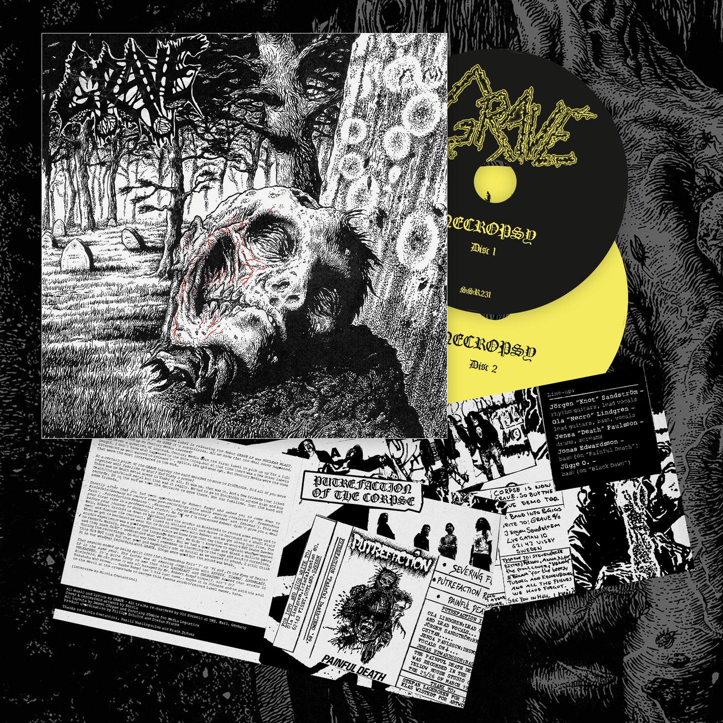 Grave "Necropsy - The Complete Demo Recordings 1986-1991" 2xCD