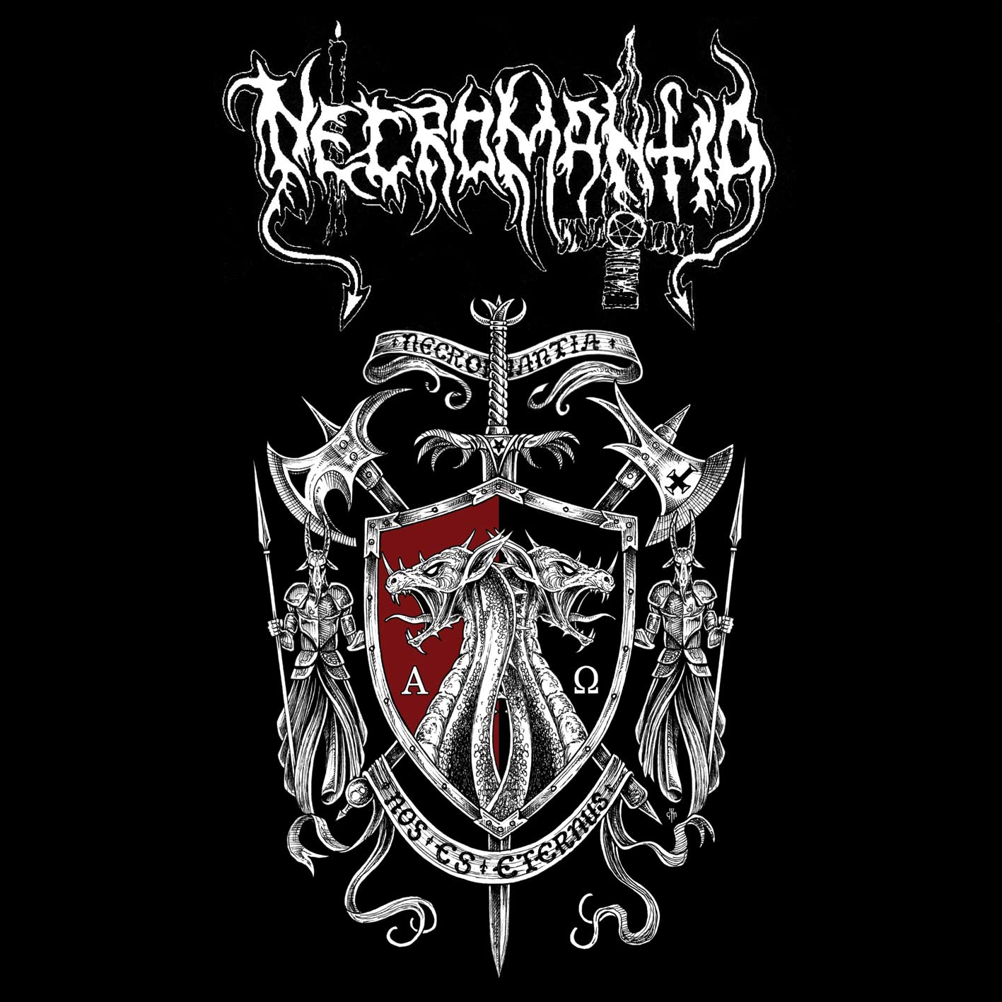 Necromantia "Nekromanteion - A collection of arcane hexes" 2x12"