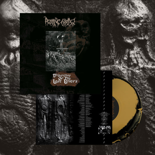 Rotting Christ "Triarchy Of The Lost Lovers (Gold/black vinyl)" Limited Edition 12"