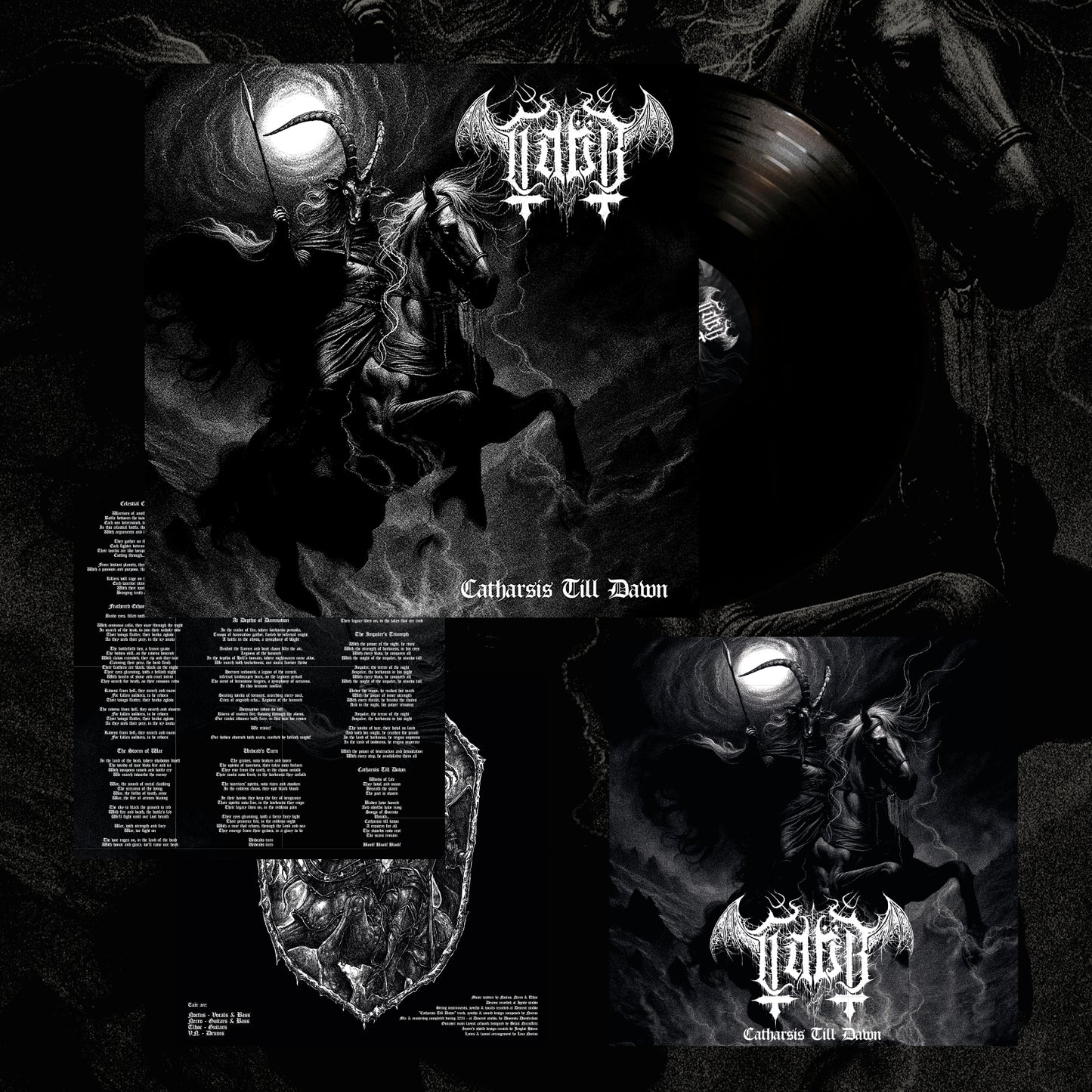 Taär "Catharsis Till Dawn (Black vinyl)" Limited Edition 12"