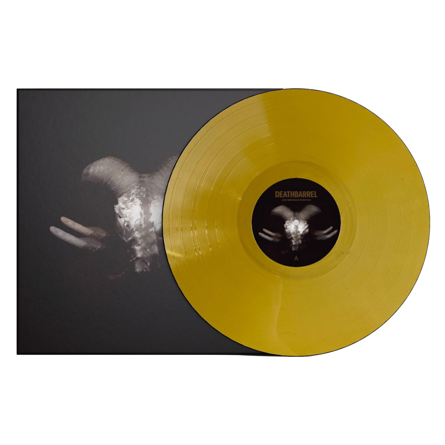 Deathbarrel "Life Resignation Notice (Ltd. edition gold vinyl)" Limited Edition 12"