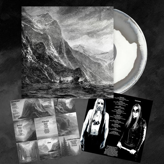 Mørkgrim "Sǫgur frá Norðfirði (Ltd. edition white/grey swirl vinyl)" Limited Edition 12"