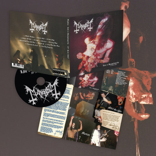 Mayhem "Live in Bischofswerda (Ltd. digipack)" Limited Edition CD