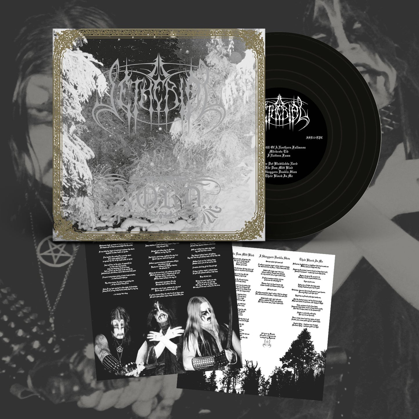 Setherial "Nord... (Ltd. black vinyl)" Limited Edition 12"