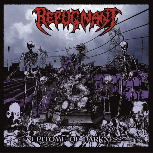 Repugnant "Epitome of darkness (transparent red vinyl)" Limited Edition 12"