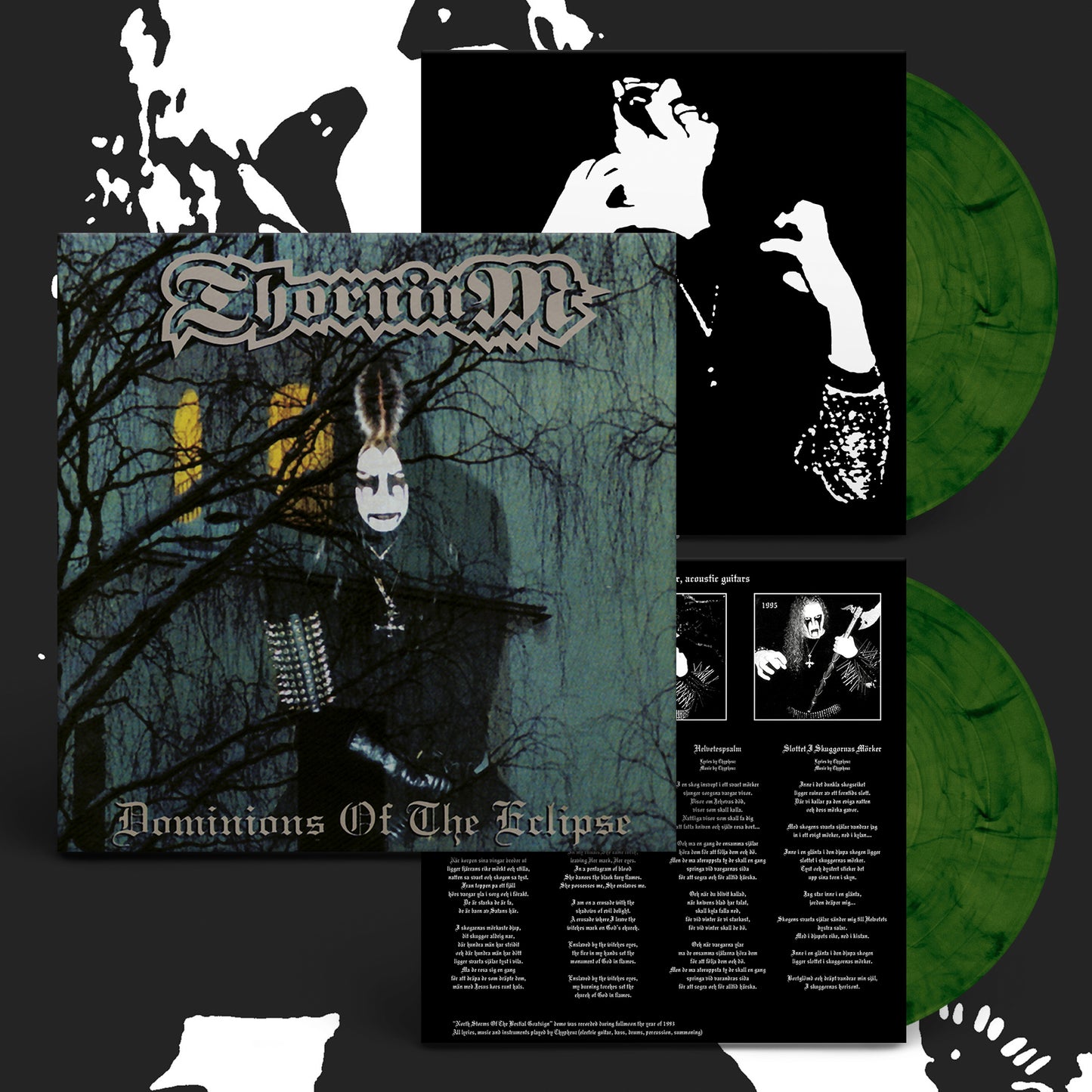 Thornium "Dominions Of The Eclipse (Lim. transparent green/black marbled double vinyl)" Limited Edit